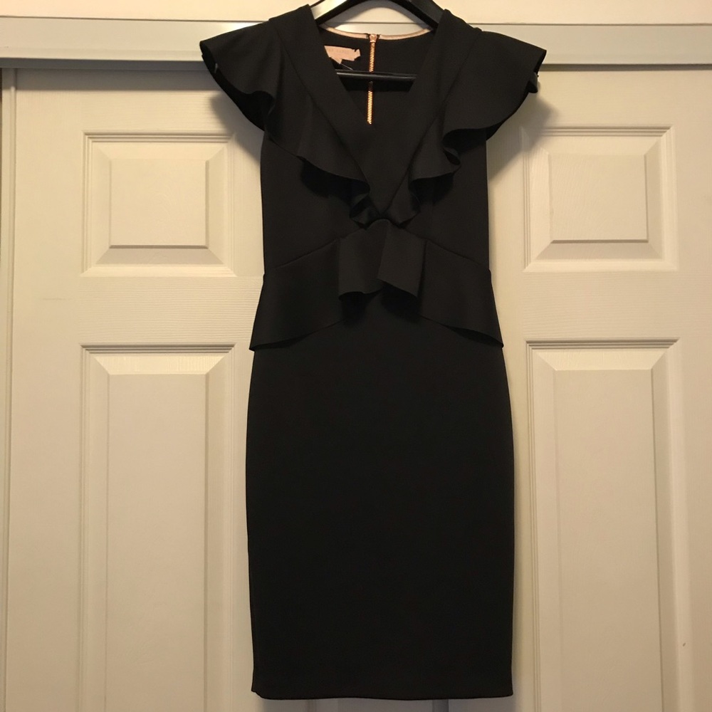 Ted Baker Black Dress Size 0